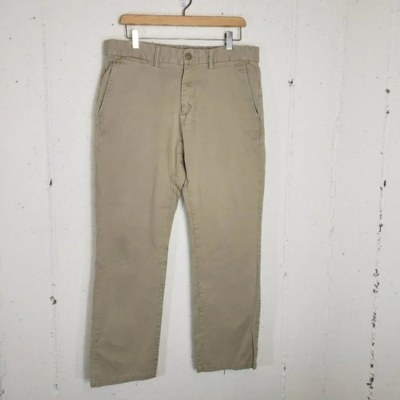 Old‎ Navy slim 34×30 tan chino pants - Picture 1 of 6
